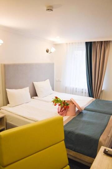 Стандартный двухместный номер с 2 отдельными кроватями в Отеле Кирин